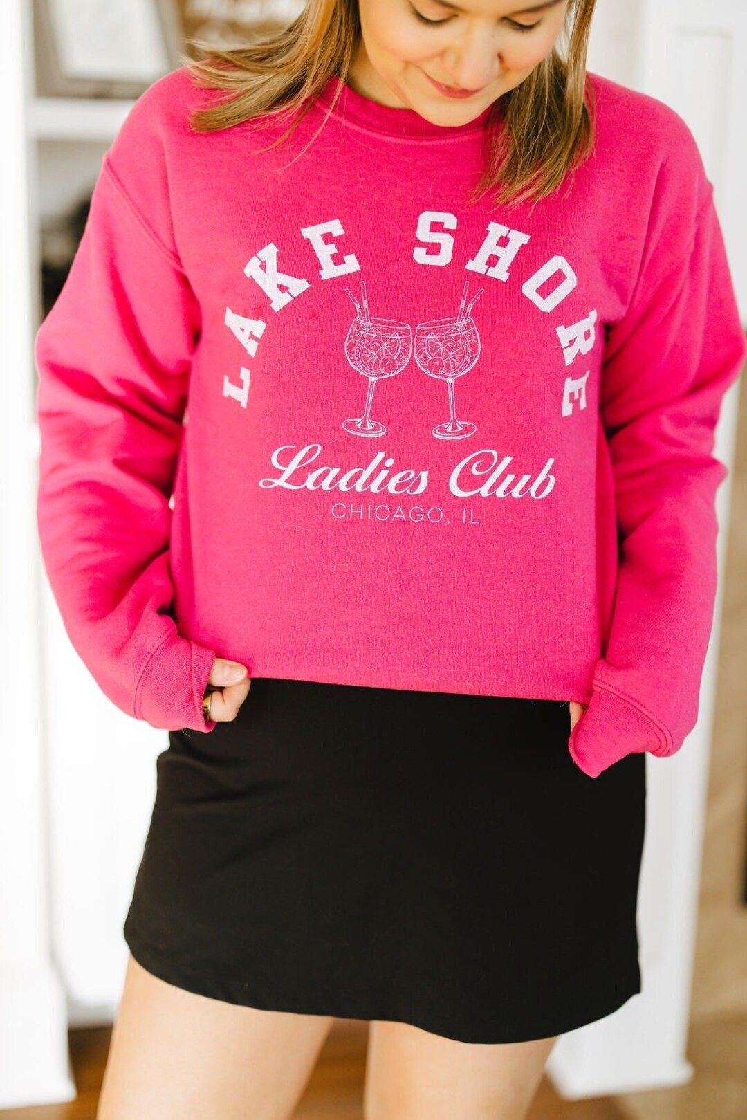 Lake Shore Ladies Club Sweatshirt Lake Shore Drive Lake - Etsy | Etsy (US)