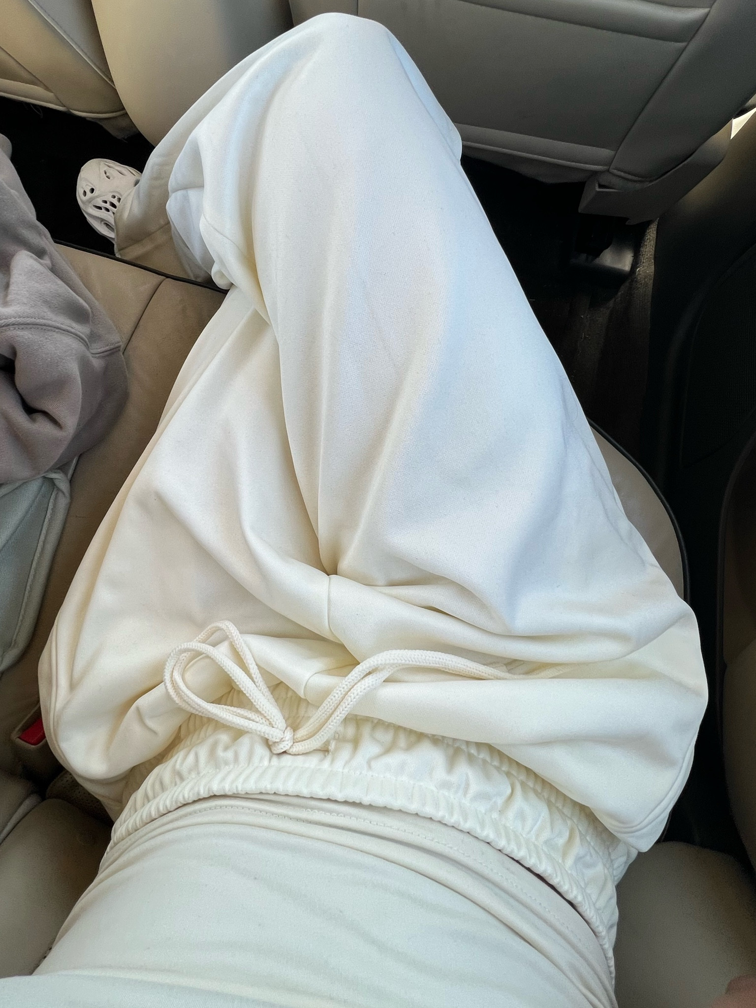 The comfiest straight leg sweat pants! 🤍 they are oversized, but I sized up and got a size medium 

#LTKstyletip #LTKFind #LTKunder50