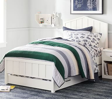 Modern Farmhouse Bed | Pottery Barn Kids | Pottery Barn Kids