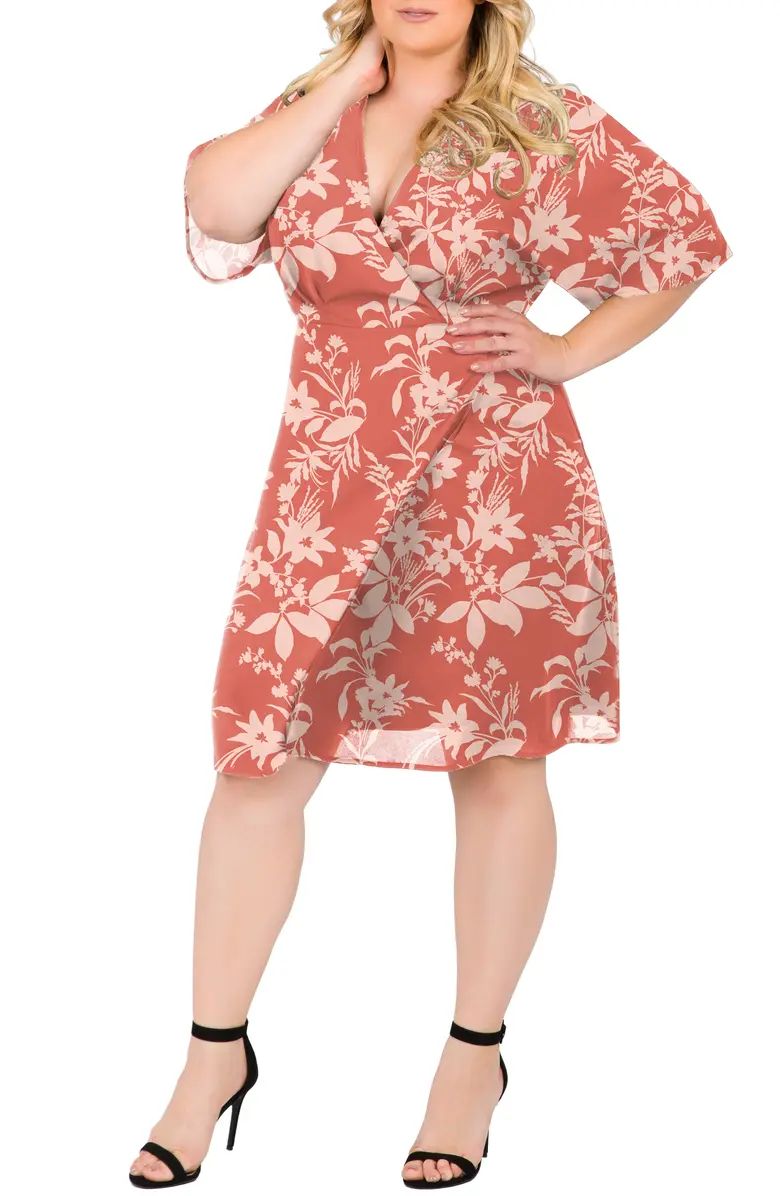 Standards & Practices Candice Floral Wrap Dress | Nordstrom | Nordstrom