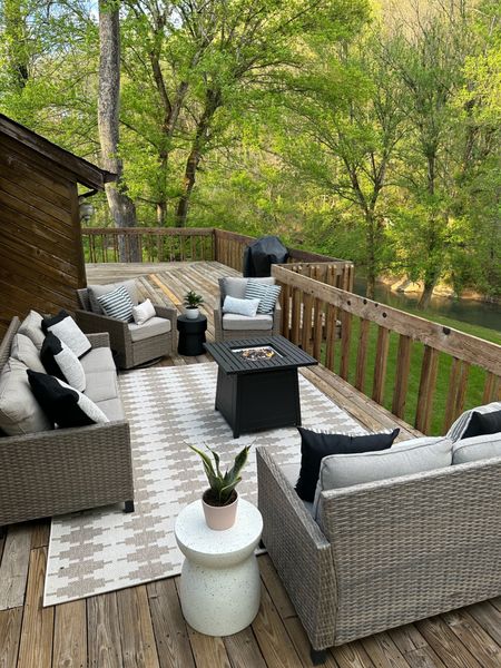 Cozy, neutral outdoor space🤍🖤
.
.
Obsessed with these finds, & everything was extremely affordable to create a little outdoor oasis!🪴💗
.
.
#outdoorpatio #outdoordecor #patiodecor #deckdecor #outdoorstyle #homestyle #cozyhome #targethome #targetstyle #biglots

#LTKFind #LTKSeasonal #LTKhome