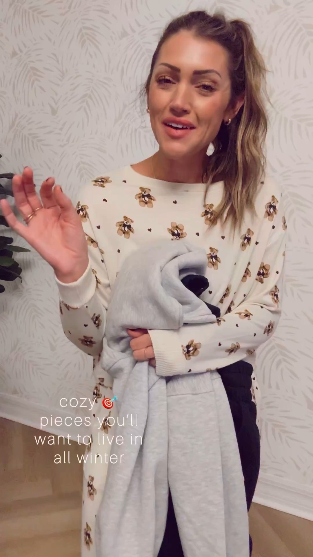 Running out the door for school drop-off in these comfies that are SO COZY!! ☁️ They were actually a top seller by y’all last week— your most loved too 🫶🏻 feels like it should be Abercrombie BUT without the high price tag.. 🤭🤗 
>> sizing help: wearing a small in both instead of XS. It was actually all my store had left! I don’t mind the baggier fit of the pants.. the sweatshirt does run a bit bulky if you want to size down. If you want it to fit roomy like mine, get your true size. 

Target run 
Christmas break
Winter break
Winter cozy
Comfy outfit
School drop off
Mom outfit of the day
WFH
SAHM 
Travel outfit 
Christmas break 

