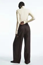 MERINO WOOL TURTLENECK TOP | COS (US)