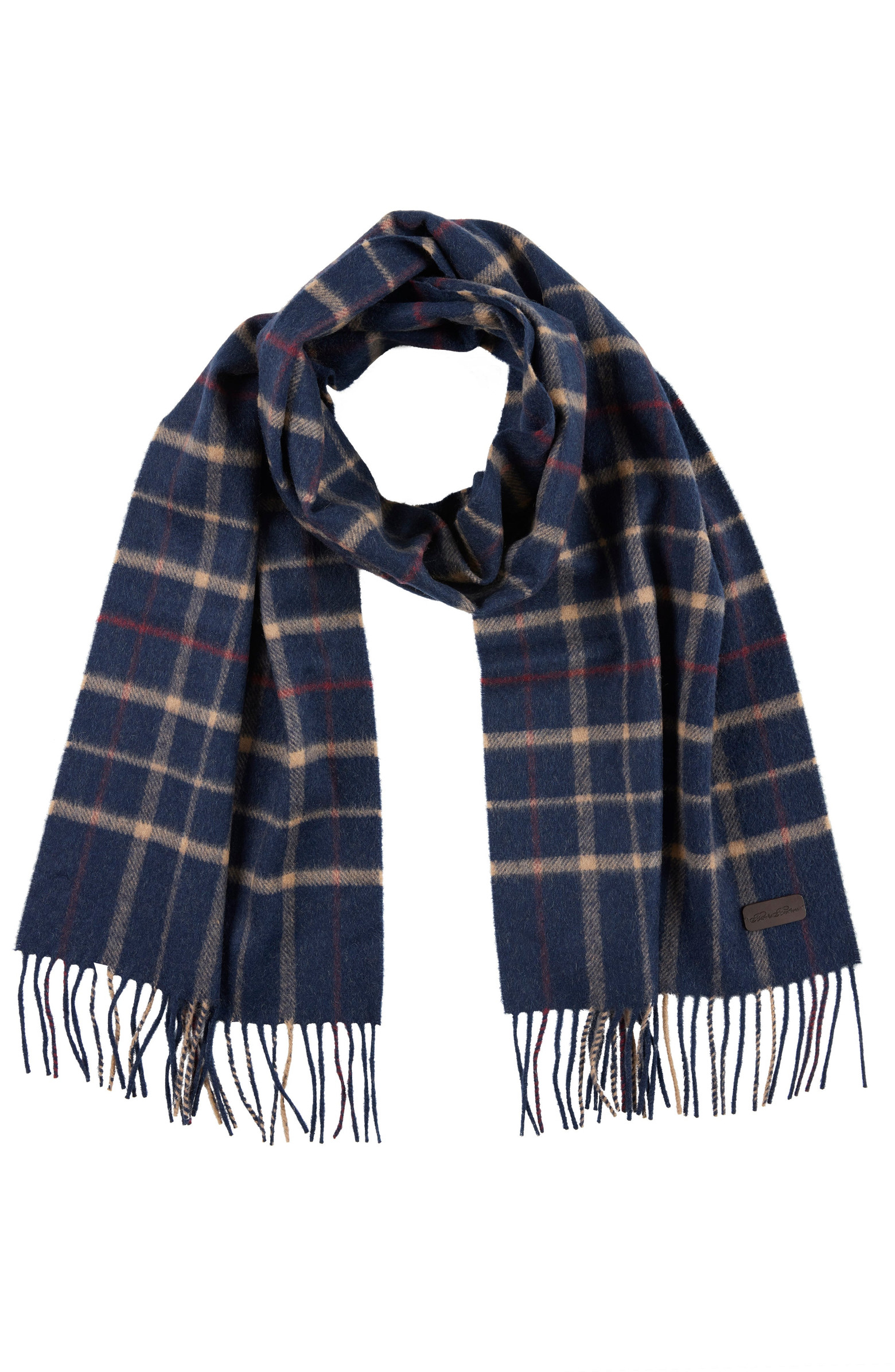 Camel Hair Plaid Scarf | Nordstrom