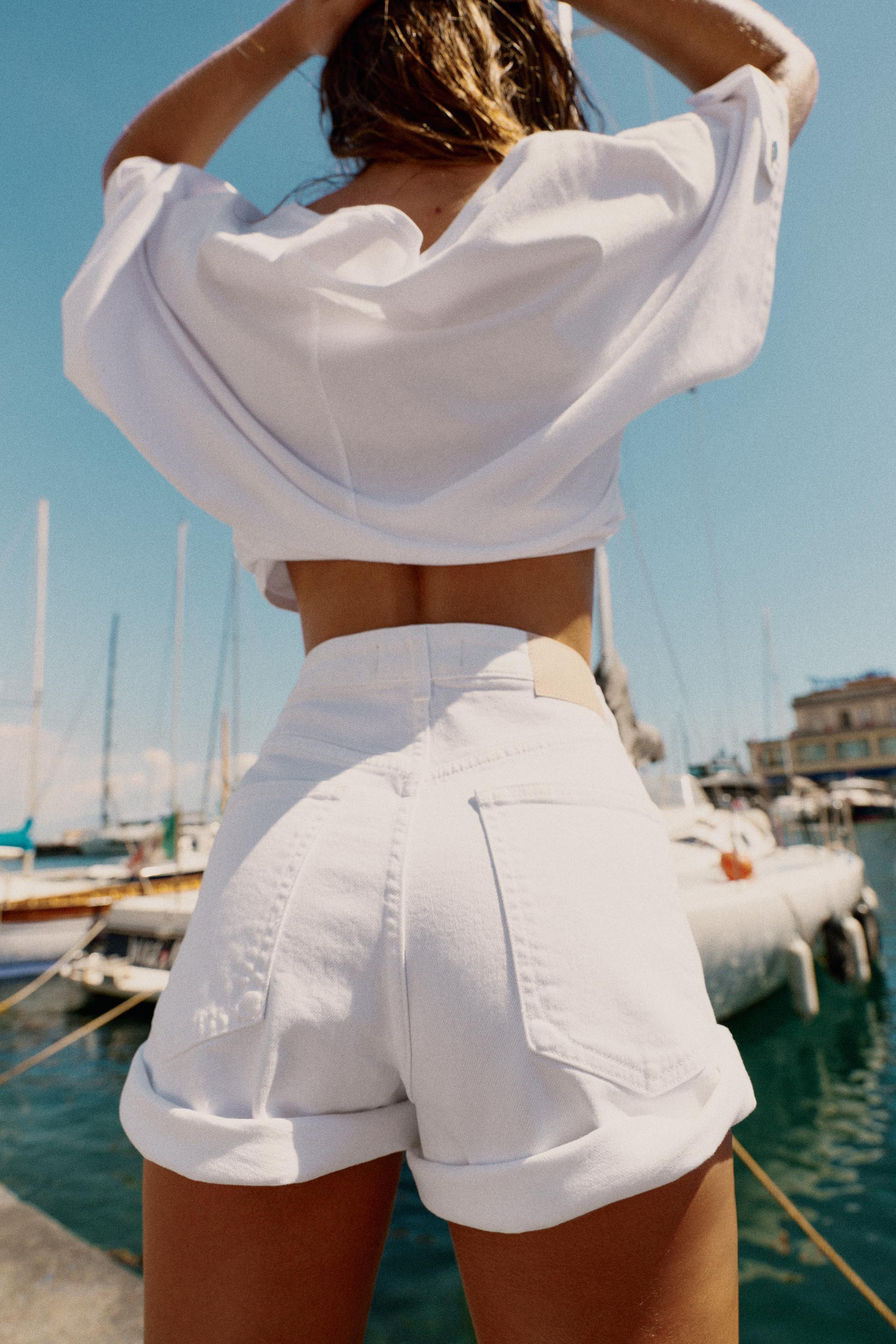 Z1975 MOM FIT SHORTS | Zara UK