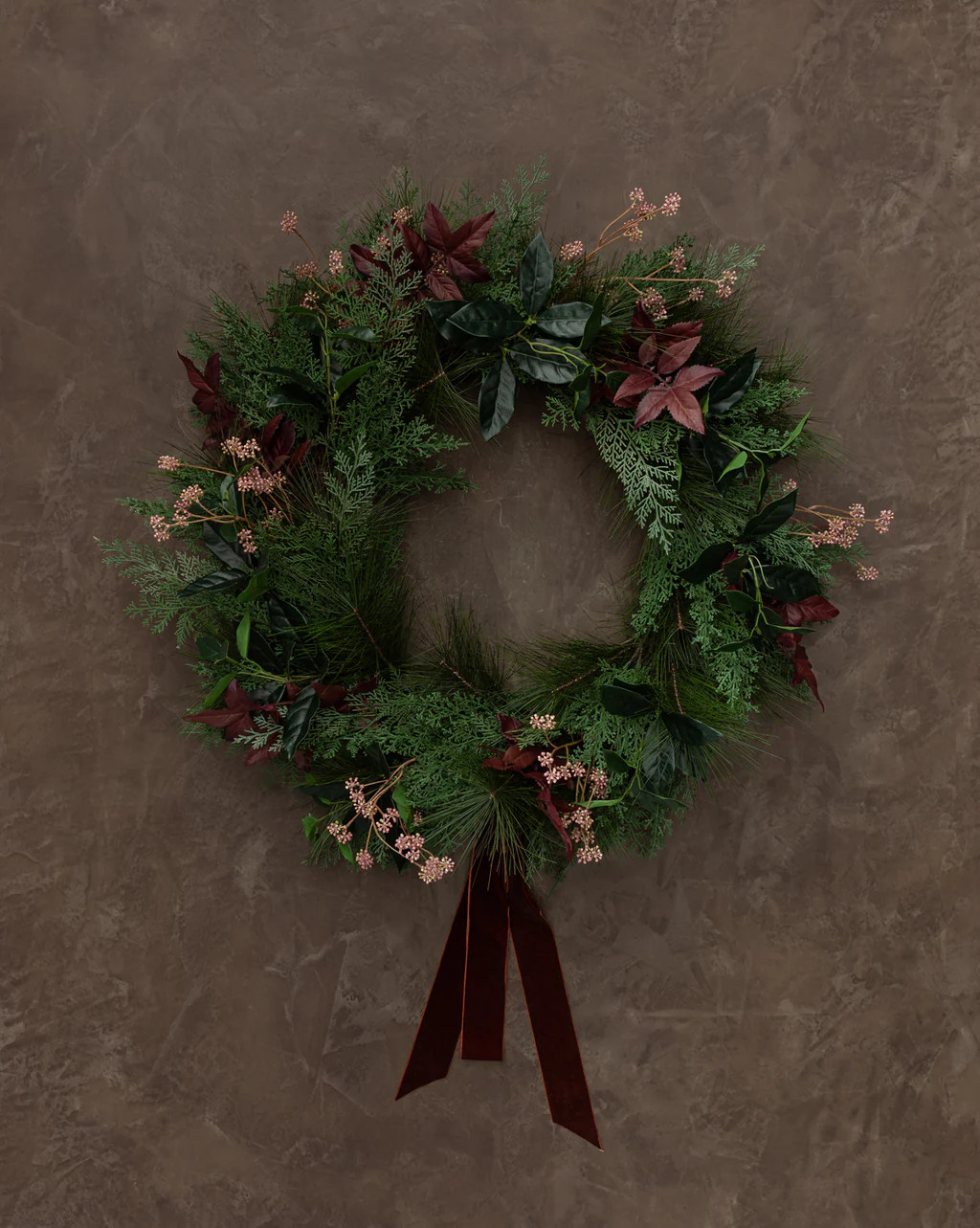 Faux Maple & Pine Wreath | McGee & Co.