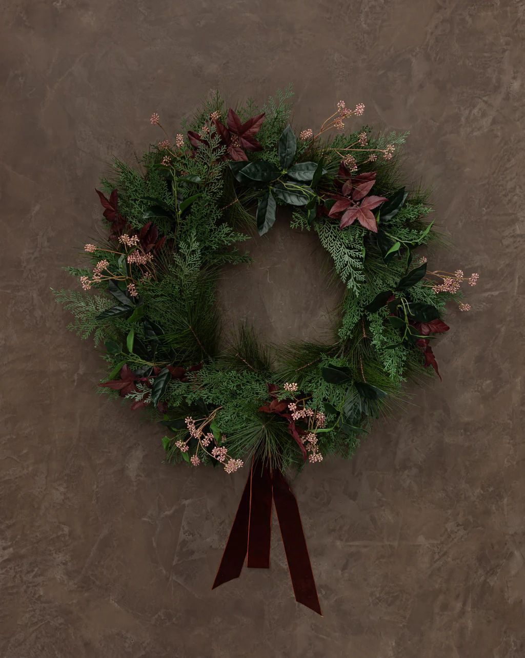 Faux Maple & Pine Wreath | McGee & Co.