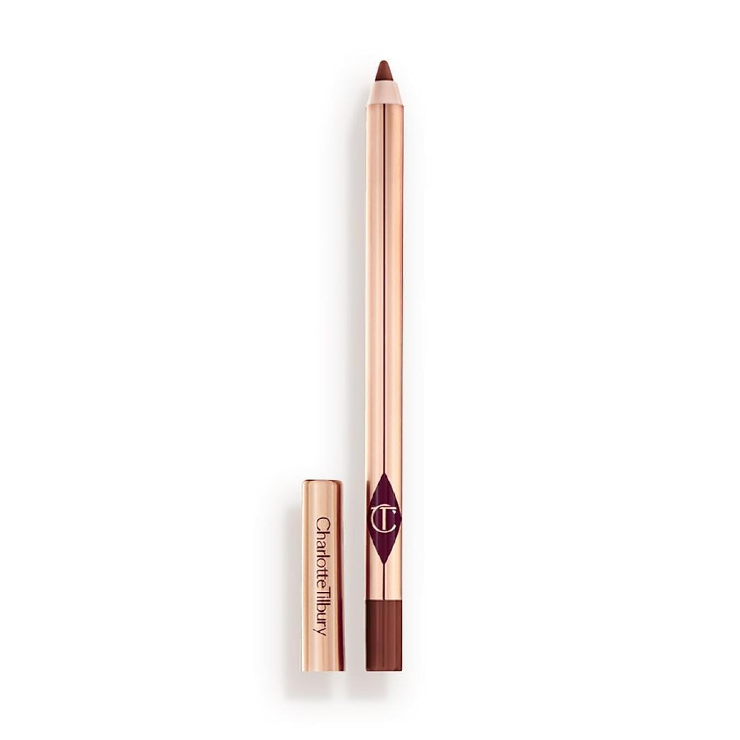 Charlotte Tilbury Lip Cheat Lip Liner Pencil - Gives Lips a Fuller-Looking, Defined Pout - Enriched with Jojoba Oil & Hyaluronic Acid - Waterproof, Smudge-Proof & Transfer-Proof - Pillow Talk Deep | Amazon (US)