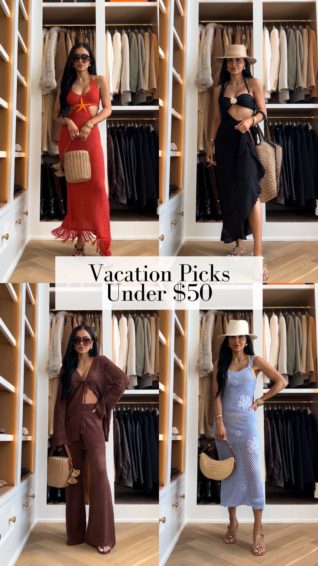 Resort wear under $50
Beach vacation outfit ideas / spring break outfit ideas 
Use code: 
“Once15” for 15% off $70+ or “Once20” 
for 20% off $135+
Coverups under $50
Flattering one piece swimsuits 
Affordable bikinis



#LTKTravel #LTKSwim #LTKPetite