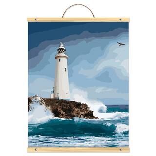 Lighthouse Paint-by-Number Kit by Artist's Loft™ Necessities™ | Michaels Stores