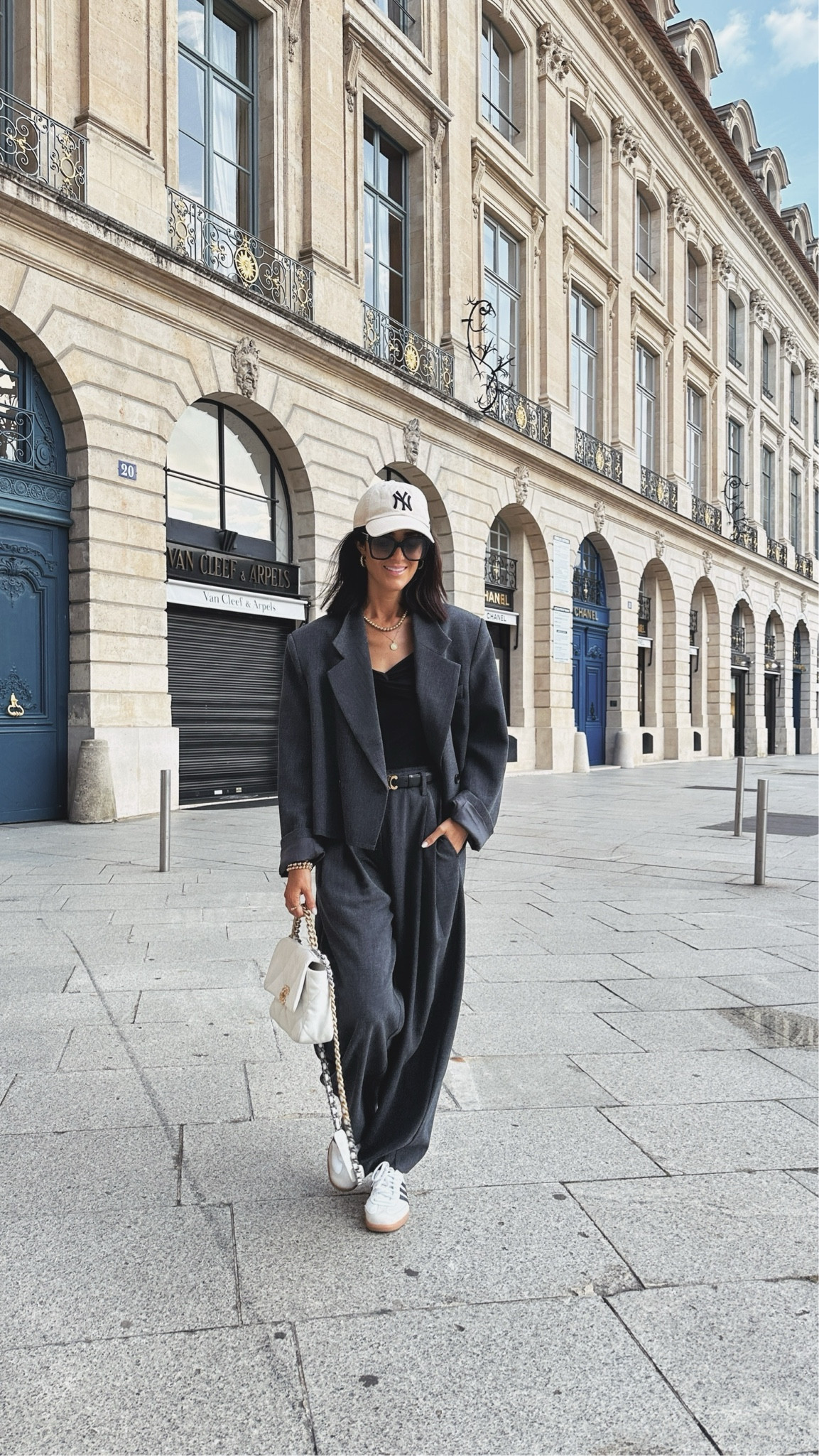 I absolutely loved wearing this set in Paris! I'm just shy of 5-7' wearing the size XS blazer and pants
#StylinByAylin #Aylin

#LTKTravel #LTKStyleTip #LTKSeasonal