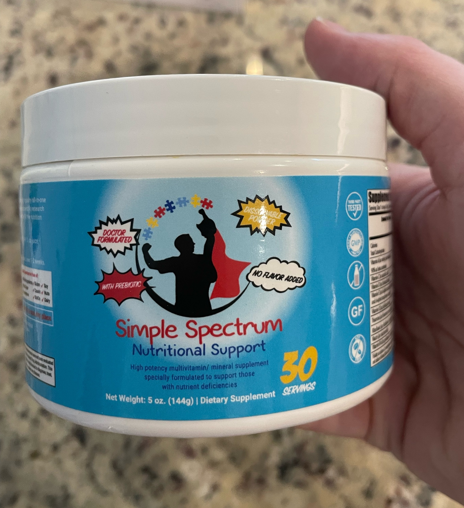 Our autistic son will not take vitamins as chewable or through a droplet so this has been our go to. You put a scoop of powder in with their water and they get the vitamins that way. It’s been very helpful since he’s very sensitive to taste and texture  

#LTKHome #LTKFamily #LTKKids