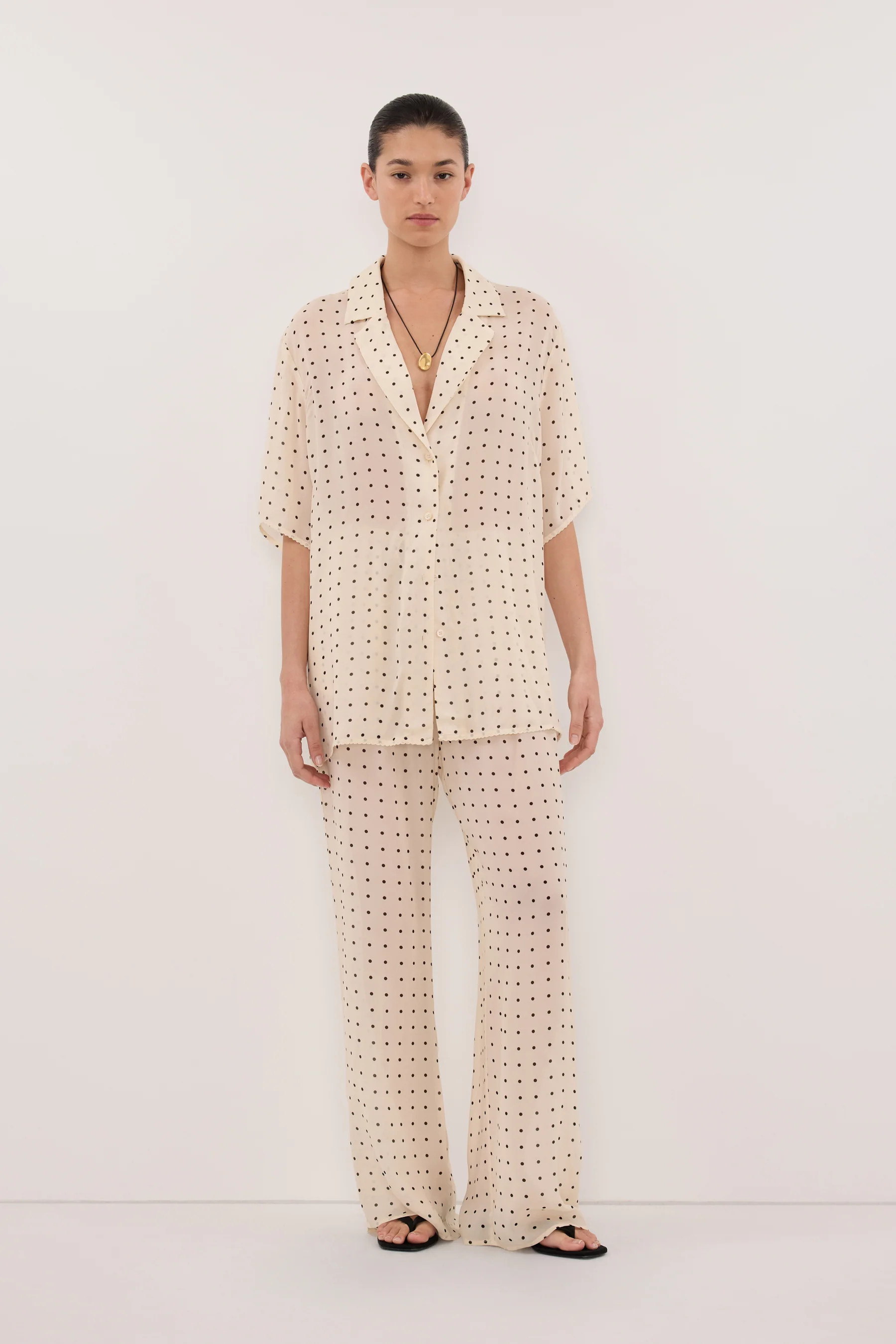 VANESSA SANDSTONE GGT RESORT SHIRT | DISSH