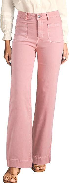 Astylish Women's Wide Leg Jeans High Waisted Stretchy Straight Leg Jeans Loose Trendy Denim Pants... | Amazon (US)