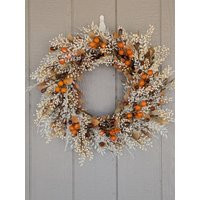 Fall Wreath For Front Door - Decor Home Autumn Porch Housewarming Gift Wall | Etsy (US)