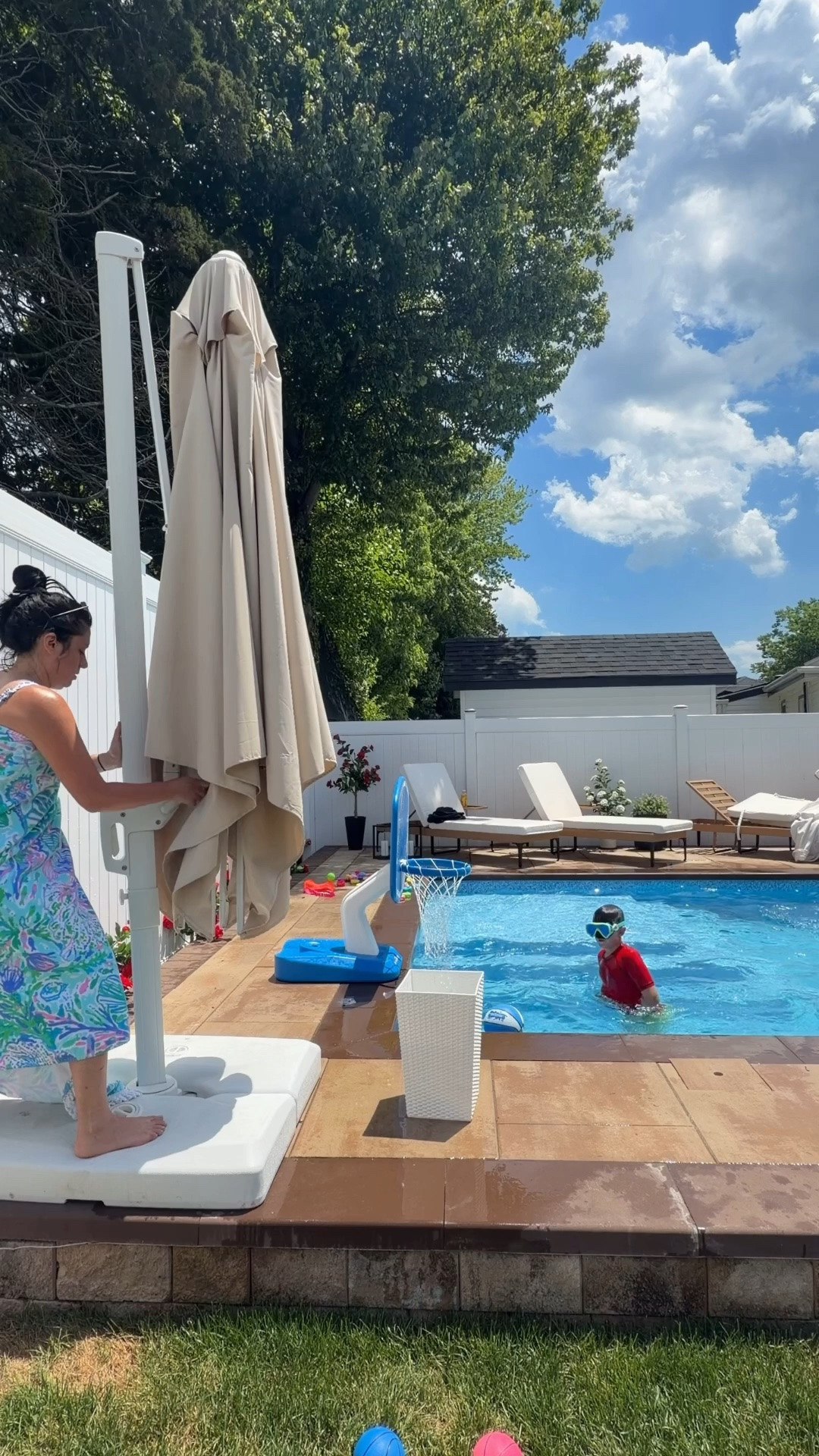 Use code LAUREN500 for 5% off now through September 9

Pool days just got a major upgrade. 

These loungers have quickly become everyone’s favorite seat in the backyard. The adjustable backrests, built-in side tables, and clean modern design make them as functional as they are beautiful.

To finish the space, I added a cantilever umbrella that rotates 360° and provides shade exactly where it’s needed throughout the day.

 #poolside #outdoorfurniture #purpleleaf #chaiselounge #loungechair

#LTKHome