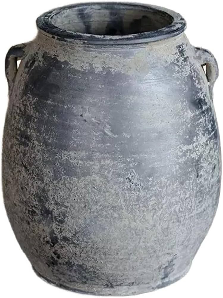 Vases Earthenware Rough Ceramic Ornament Decor Zen Flower Arrangement Garden Desktop Living Room ... | Amazon (US)