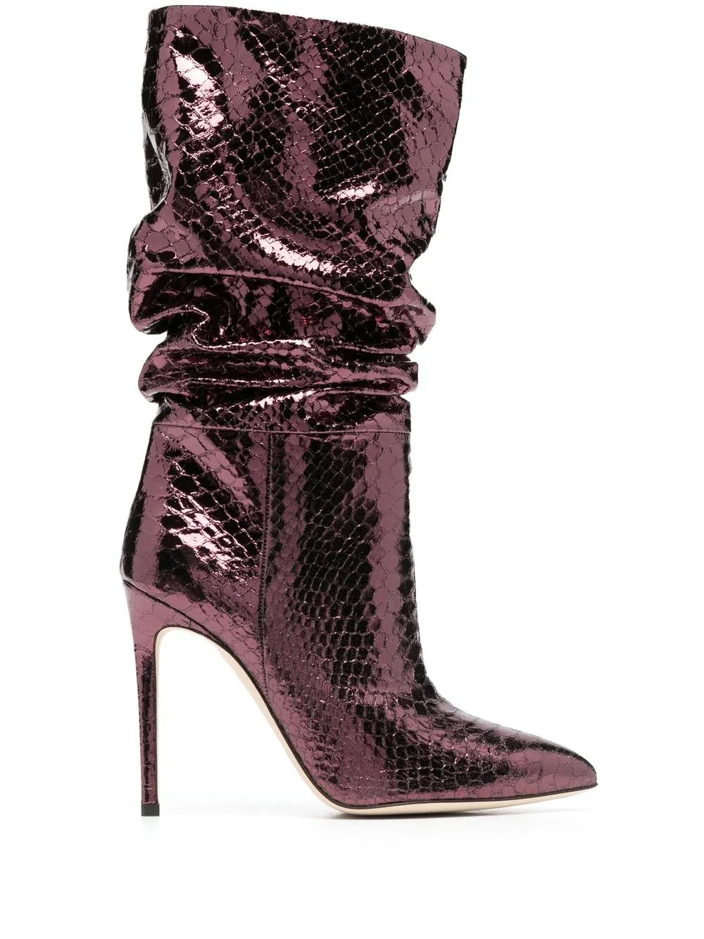 105mm metallic-effect boots | Farfetch Global