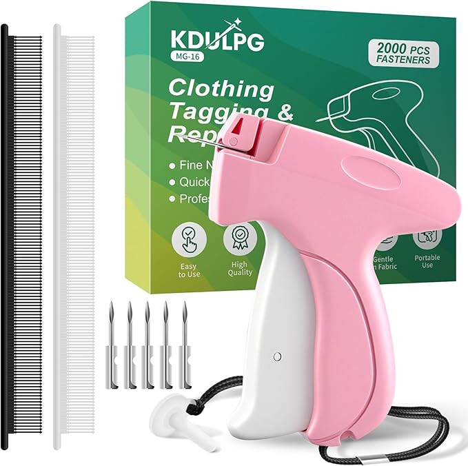 Stitch Gun For Clothes Kit, Includes Quick Stitch Sewing Gun, 6 Micro Needle, 2000 Micro Fastener... | Amazon (UK)