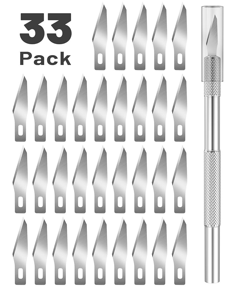 Mr. Pen- Craft Knife Set, Precision Cutting Tools, Art & Hobby Knife Blades, 33 Pcs | Amazon (US)