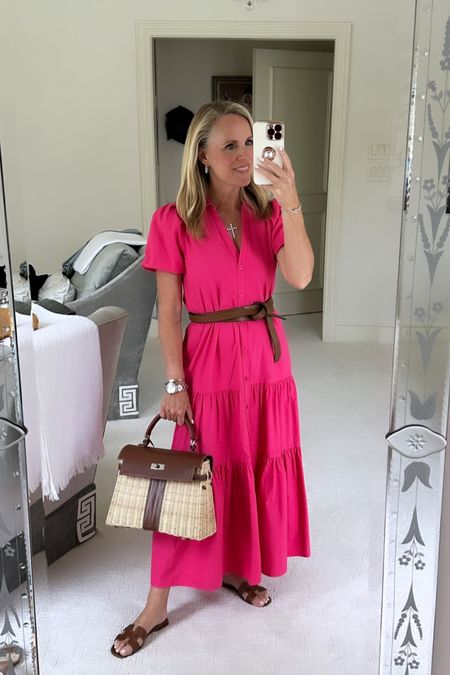 Happy National Pink day💗
Love this hot pink tiered maxi dress from Brochu Walker 
Fits TTS I’m wearing an XS


#LTKSeasonal #LTKFind #LTKstyletip