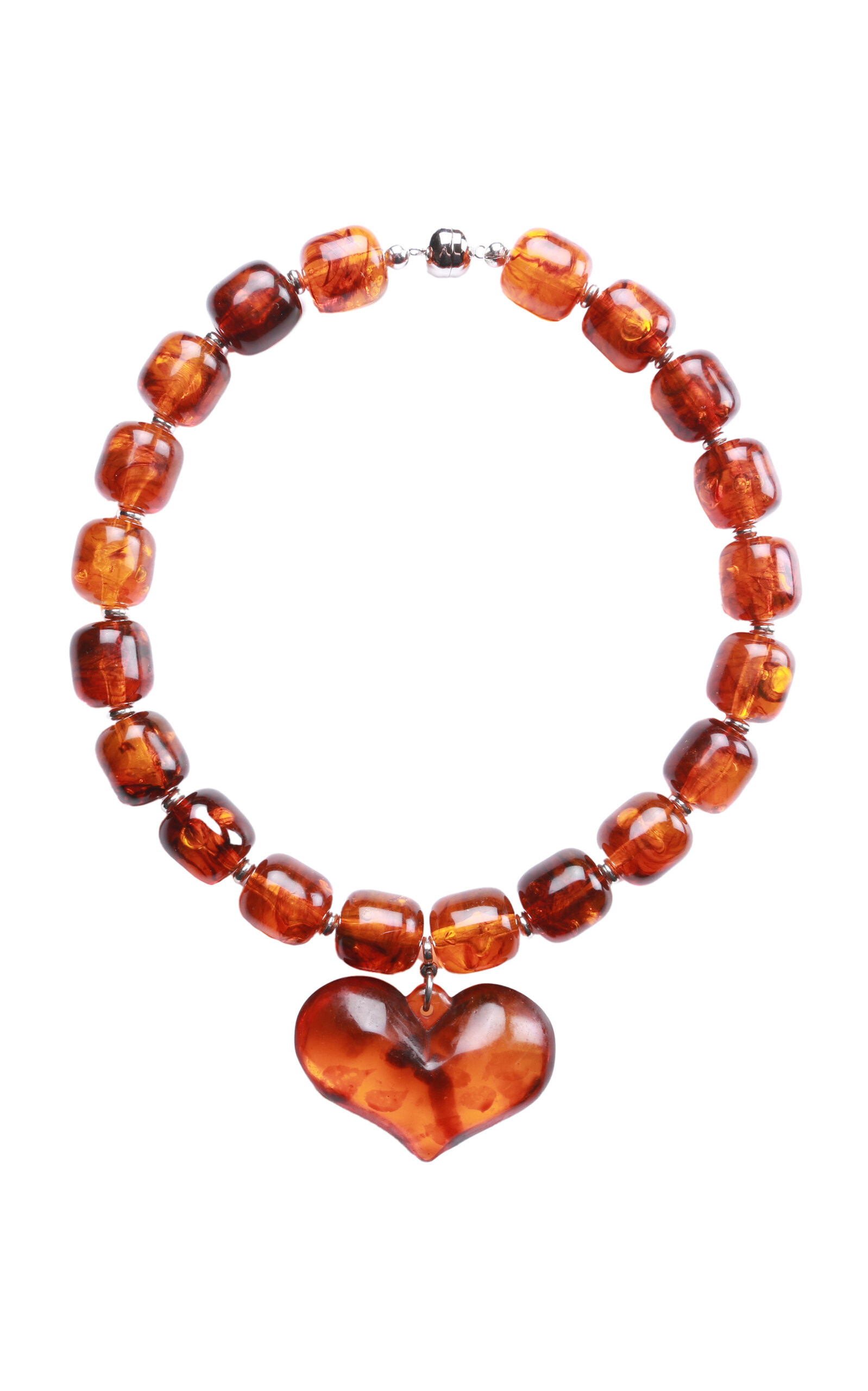 Julietta - Amore Beaded Necklace - Brown - OS - Moda Operandi - Gifts For Her | Moda Operandi (Global)