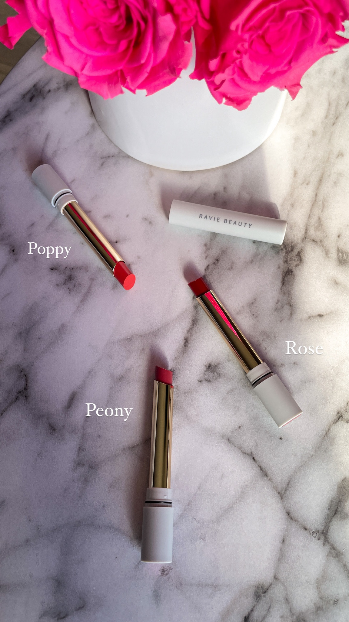 One of my favorite lipstick brands just launched 3 new colors! 💋 I recently discovered Ravie Beauty and am obsessed. 😍 Hand poured in Italy, glides on so smooth, and is nourishing for everyday wear. Which color is your fav? 💄 Get free shipping this weekend! 

Lipstick, makeup, Ravie Beauty, everyday makeup, The Stylizt



#LTKWedding #LTKBeauty #LTKFindsUnder50