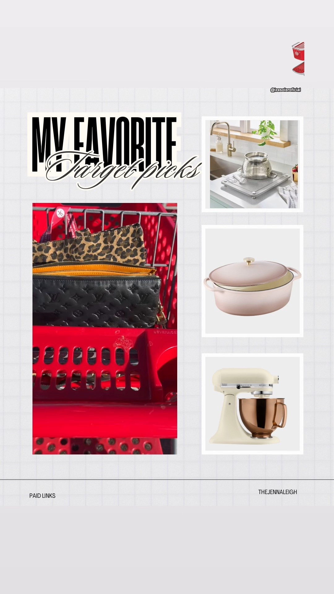 Kitchen Accessory must haves - 30% off target 

Stone dish drying mat, kitchen aid mixer, Dutch oven 

#LTKHome #LTKGiftGuide #LTKSaleAlert