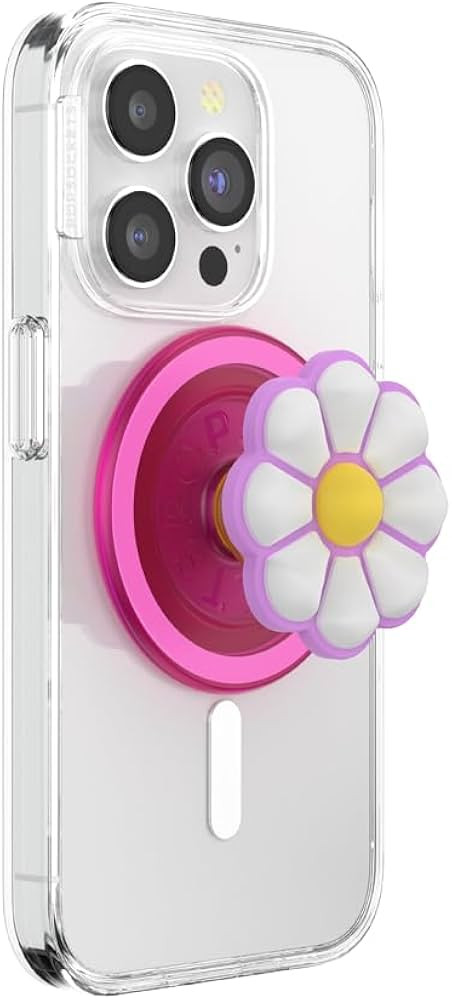 PopSockets Phone Grip for MagSafe, Secure Magnetic Phone Grip & Stand, Hands-Free Kickstand, Wire... | Amazon (US)