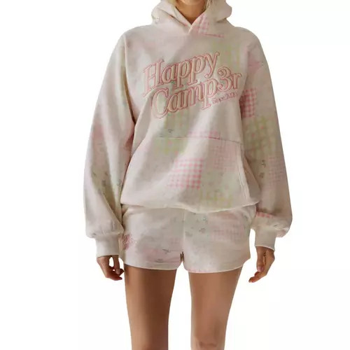 Women's Happy Camp3r Patchwork Hoodie | Scheels Sports