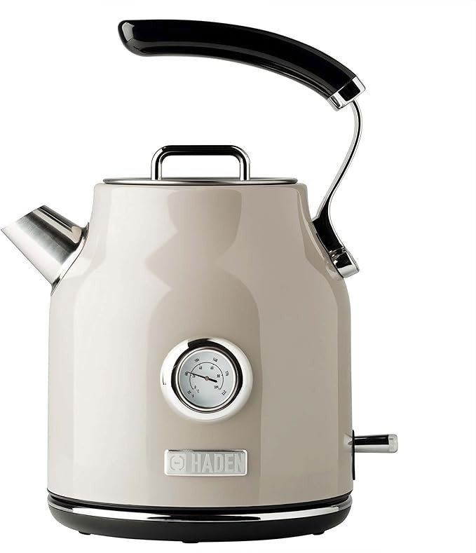 Haden Dorset 1.7 Liter Stainless Steel Countertop Electric Tea Kettle with Auto Shut Off, Water a... | Amazon (US)