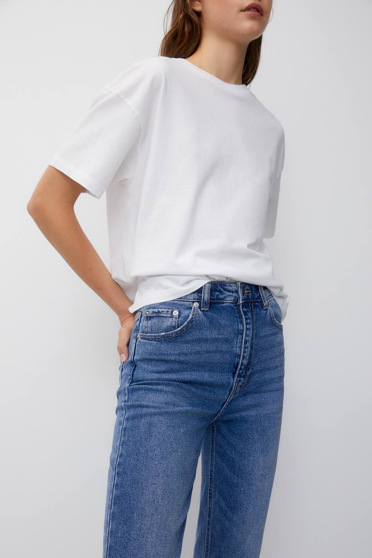 Comfort mom jeans | PULL and BEAR UK