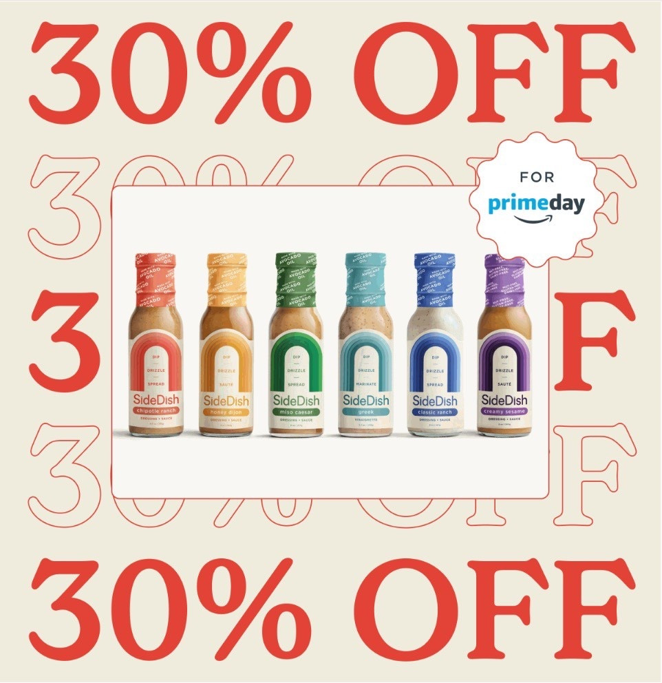 Our first Prime Day! SideDish is 30% off now through 7/11. 

#LTKHome #LTKSaleAlert #LTKFamily