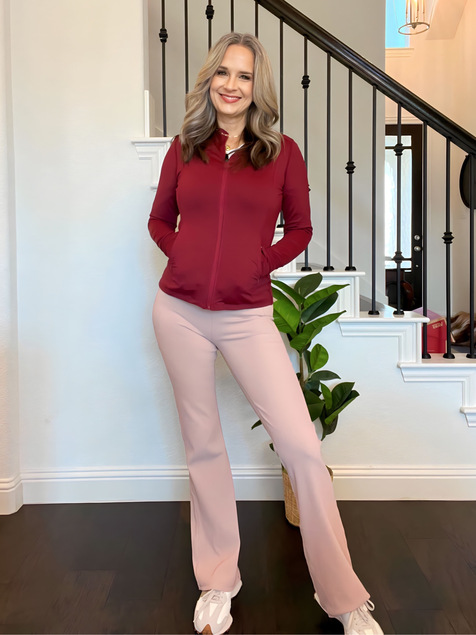 I’m living in athleisure right now. These ribbed bootcut pants are ah-mazing! Wearing a medium

Over 40 fashion/ affordable style / elevated chic / effortless style / fall fashion / fall style / casual chic / style over 50/ Amazon/ Pinspark


#LTKmidsize #LTKfindsunder50 #LTKover40
