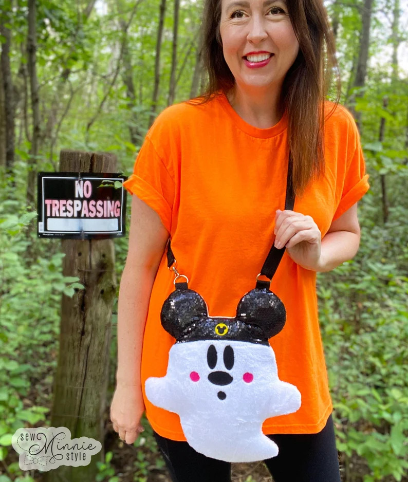 Ghost (plush) Crossbody Bag - Etsy | Etsy (US)