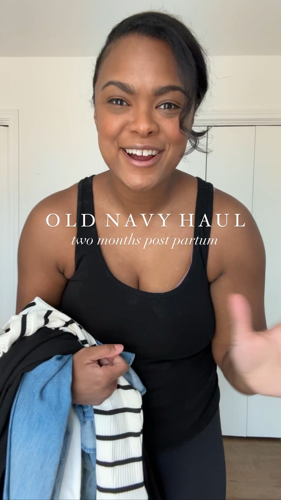 My recent Old Navy order. I’m midsize and two months post partum. I ordered my old sizes and also read reviews of the pieces in case I needed to make adjustments and here’s where we are. 

Denim shirt: L
Denim skirt: 14 (usually a 12, reviews said size up because of no stretch)
Striped tank: M Long (accident ordered instead of L — if it weren’t a long it would’ve been too small)
Blank tank: L
W.O.W Jeans: 12
Maxi dress: L

I kept everything but the jeans!

Really excited to add these neutral staples in my closet while I’m going through this transition. 

What did you like best?


#LTKsalealert #LTKmidsize #LTKfindsunder50