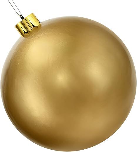 Inflatable Christmas Ornaments,18" 25" Christmas Oversized Ornament, Christmas Ball Decorations I... | Amazon (US)