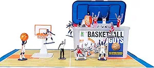 Kaskey Kids Basketball Guys - Red/Blue Inspires Kids Imaginations with Endless Hours of Creative,... | Amazon (US)