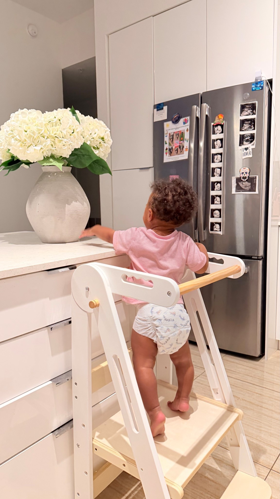 Kids kitchen step stool 🤍 

#LTKmomlife #LTKBaby #LTKKids