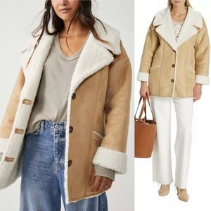 NWT Free People Diogo Sherpa Coat | Poshmark