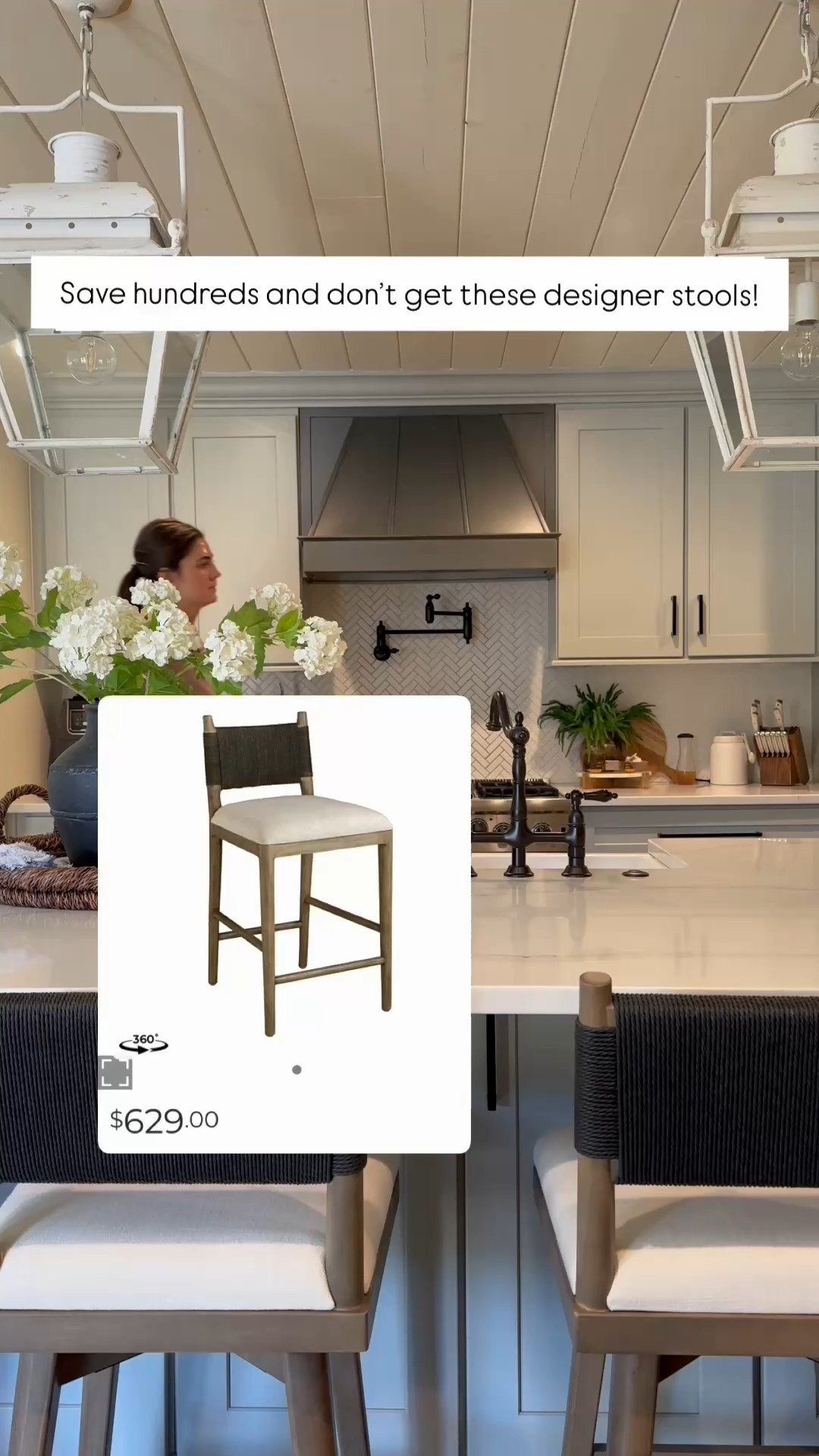 Counter stools, kitchen stools, look for less, kitchen decor, modern classic, transitional home decor 

#LTKHome #LTKOver40 #LTKStyleTip