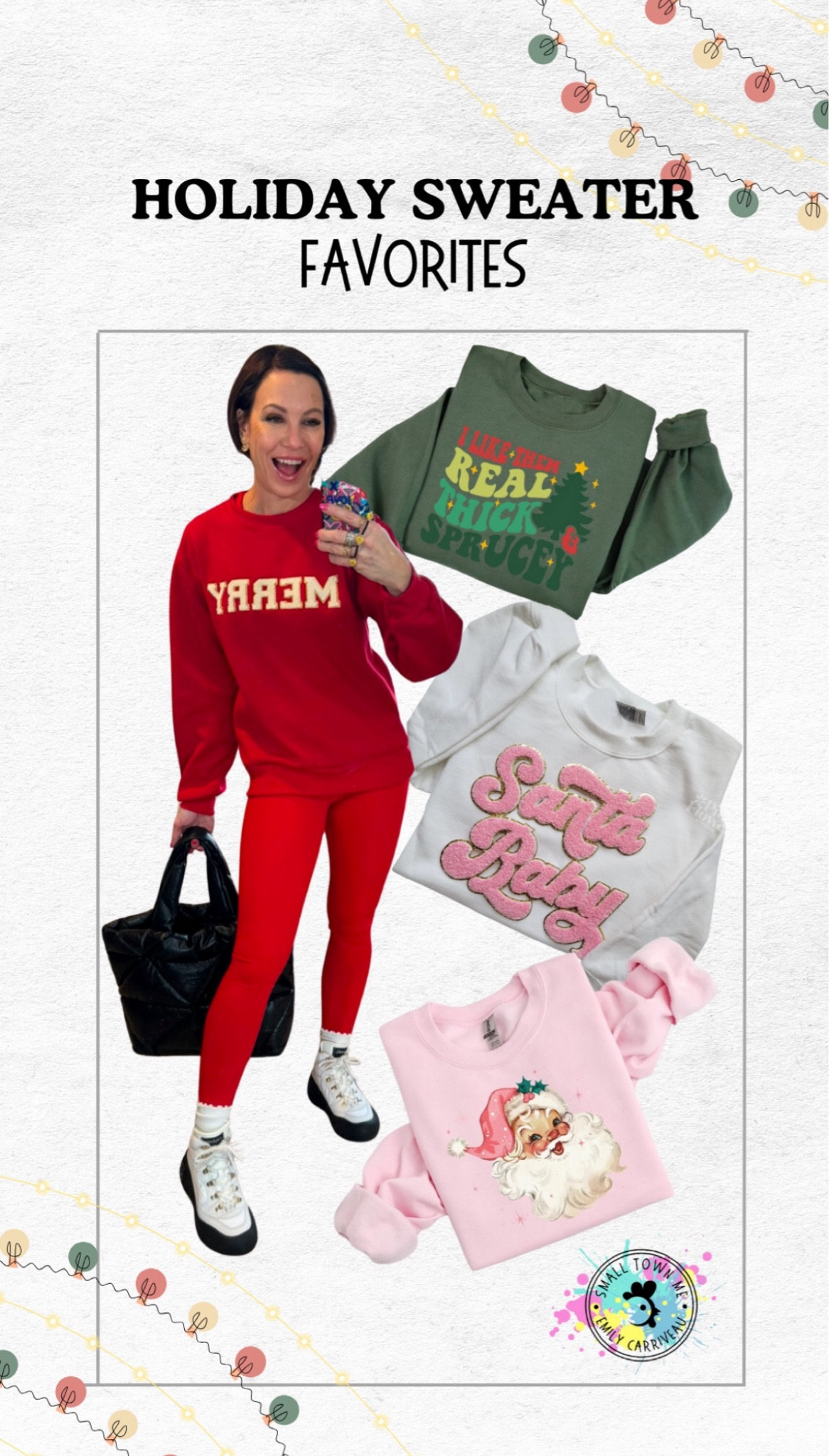 Comfy, cozy & cute Christmas sweaters! Perfect outfits for a cozy Christmas. 

#LTKHoliday #LTKGiftGuide #LTKCyberWeek