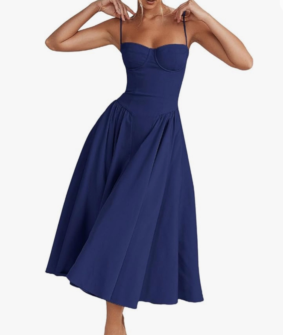 Cami midi dress #wedding #party #graduation 

#LTKFindsUnder50
