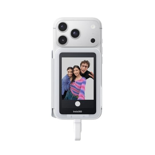 Insta360 Snap Selfie Screen with Light - 4K Magnetic Selfie Monitor | Amazon (UK)