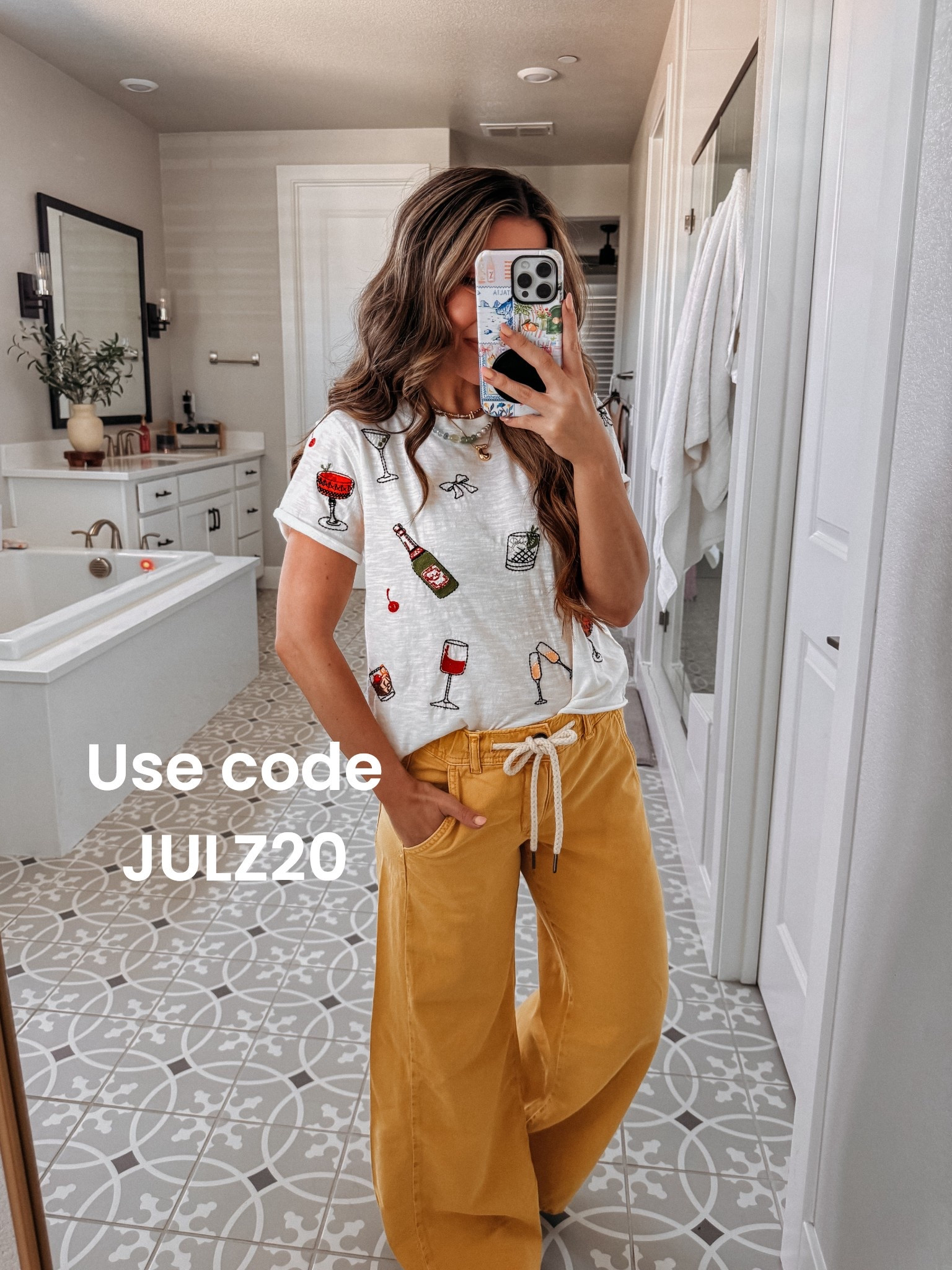Use code JULZ20 for 20% off my outfit! Wearing XXS top & XXS bottoms (would’ve preferred the XS).

Anthropologie sale
Graphic tee
Summer denim
Yellow Denim
Denim
Summer outfit



#LTKPetite #LTKSeasonal #LTKSaleAlert