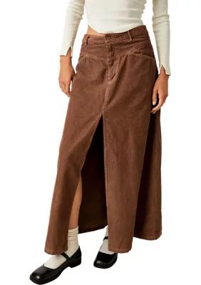 Free People We The Free Come As You Are Cord Maxi Skirt | Belk
