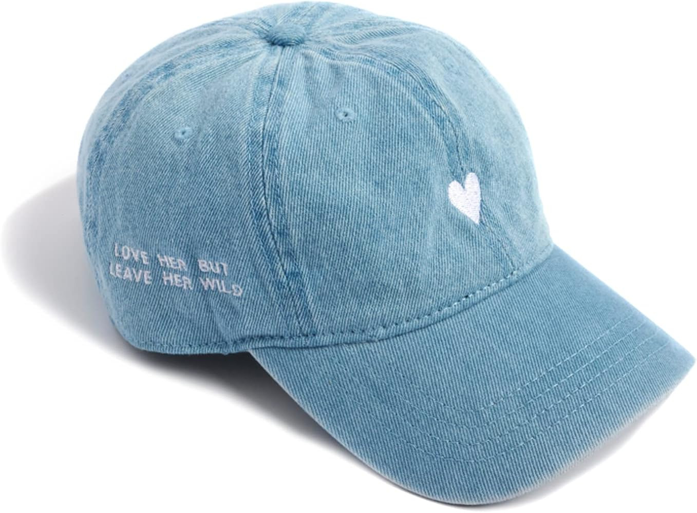 Atticus Poetry Hat, Embroidered Brushed Cotton Women’s Baseball Hat Unisex Fit, Adjustable One ... | Amazon (US)