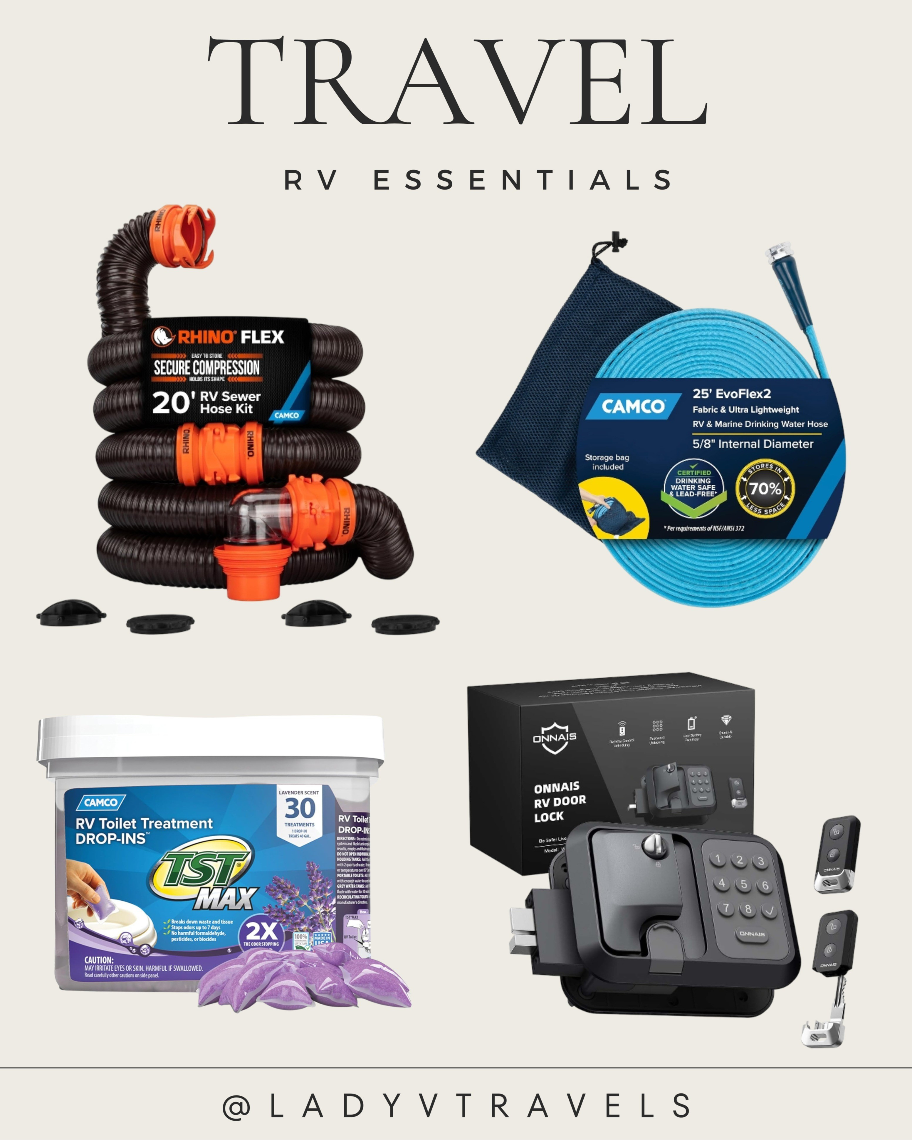 Conquer the Clutter! RV life is better with a clean, organized space. I've found the ULTIMATE, space-saving organizing essentials that make a tiny home on wheels feel huge! Think magnetic spice racks, clever closet hacks, and multi-purpose storage solutions. Stop the shifting and start the relaxing! Tap to shop all my RV must-haves for your next adventure! #RVLife #RVOrganization #TravelEssentials #SmallSpaceLiving #TinyLiving #OrganizationHacks #RVMustHaves #ShopThePost

#LTKSaleAlert #LTKFallSale #LTKTravel