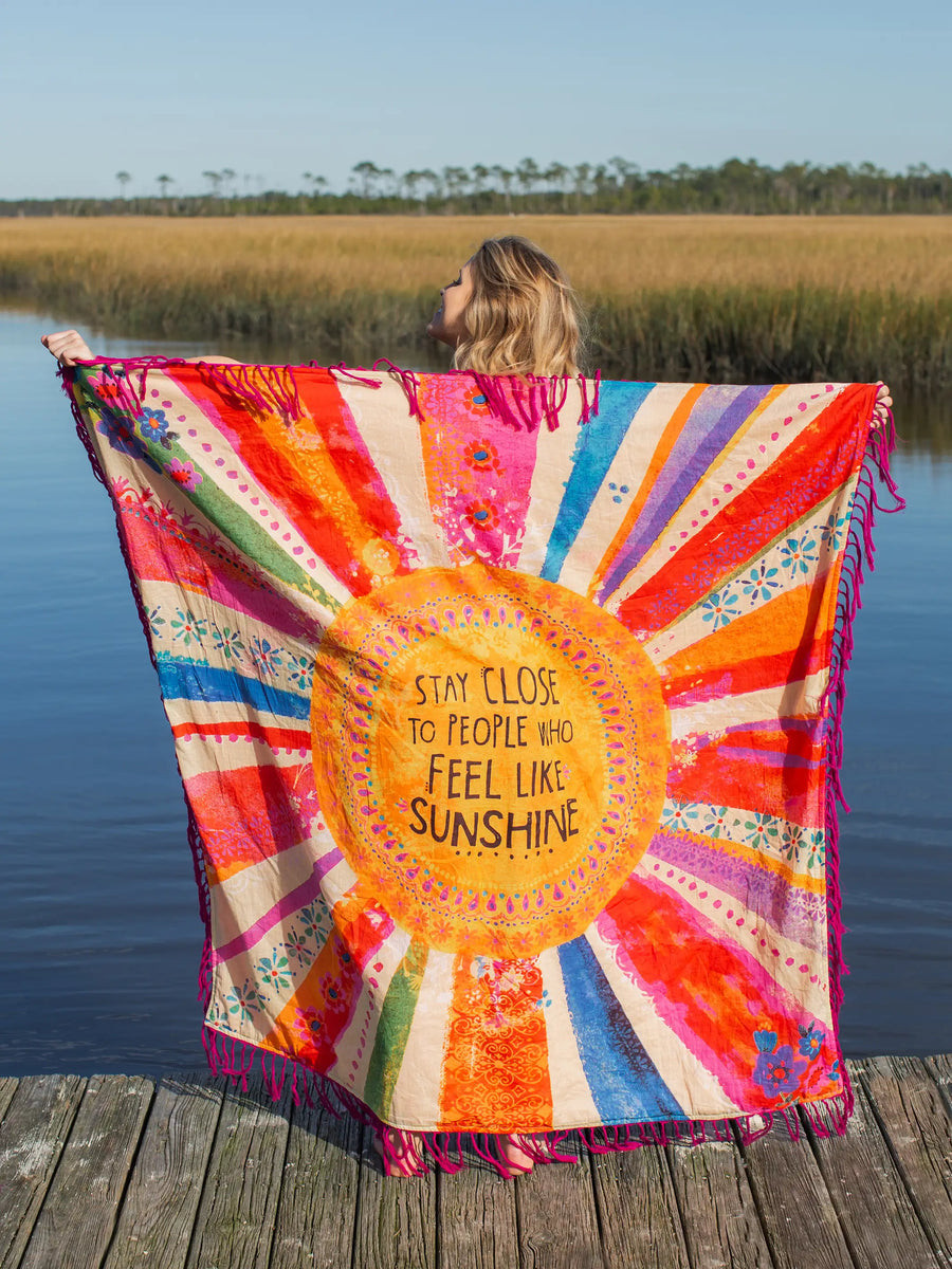 XL Shabana Beach Towel - Stay Close | Natural Life