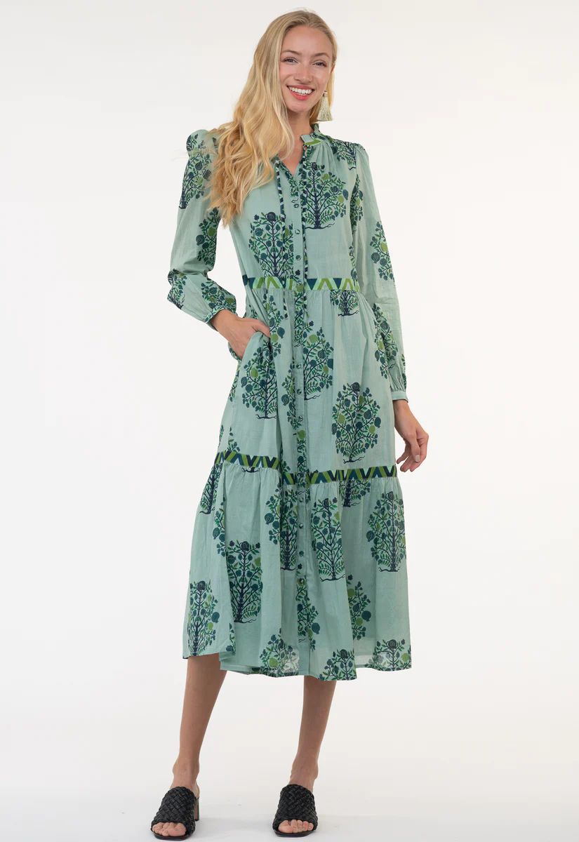 Rosie Dress in Orchard | Olivia James The Label